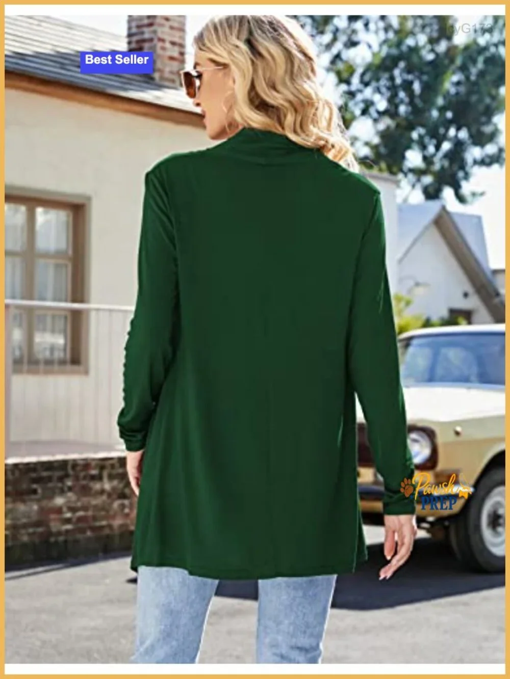 Women's Lightweight Cardigan Long Sleeve Open Front Duster